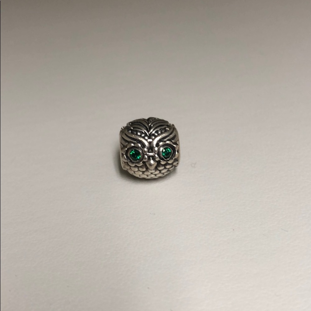 Pandora Silver Owl Charm